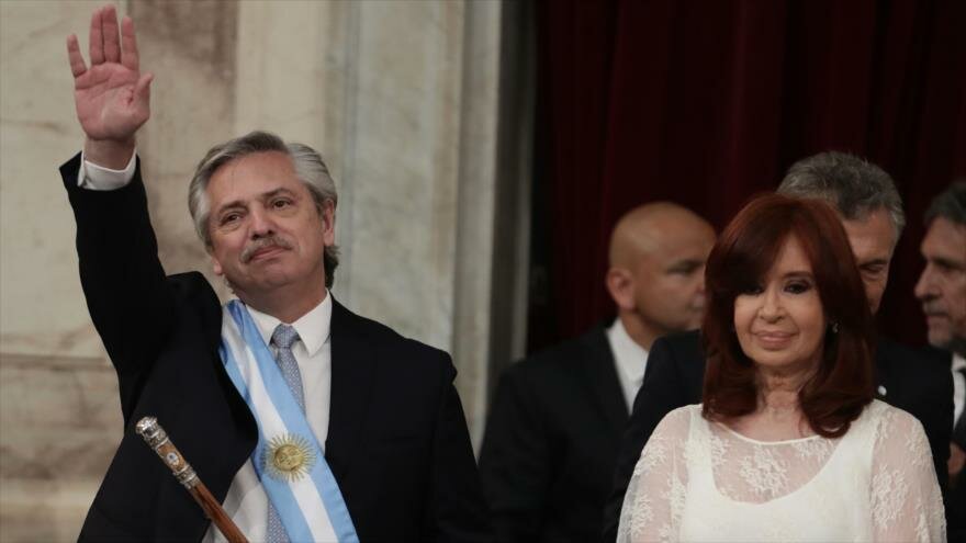 Asamblea Legislativa. Juraron Alberto Fernández y Cristina Fernández de Kirchner