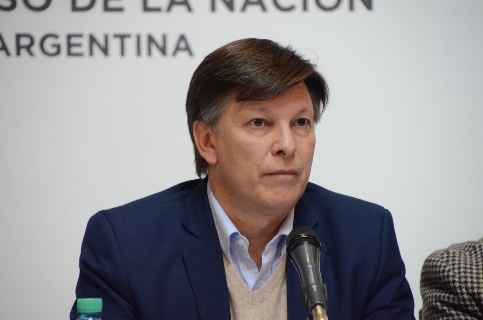 Riccardo en contra de la Ley de Solidaridad