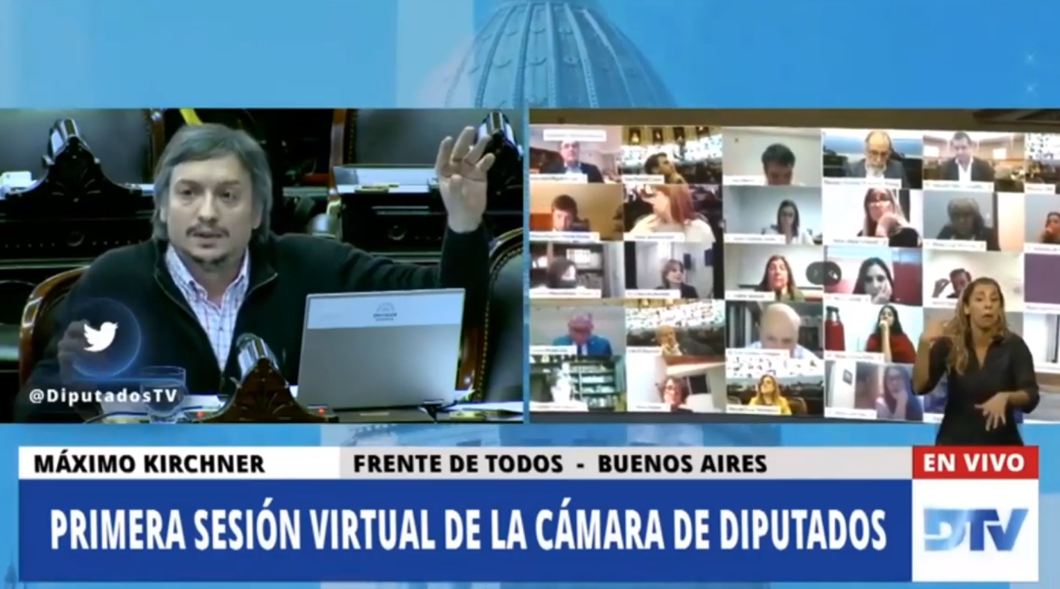 Kirchner: «Que los viejos no sean un valor fungible y que se muera el que se tiene que morir. La cuarentena es para cuidar a la gente»