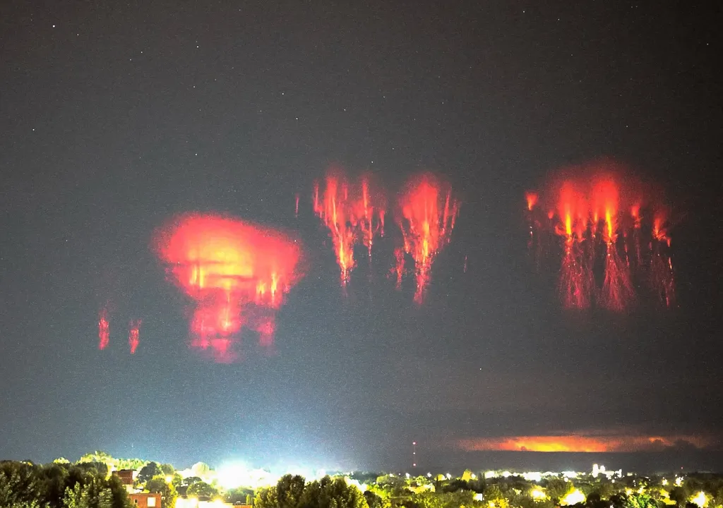 Sprites: Misteriosos rayos rojos sobre Buenos Aires – DATA Legislativa
